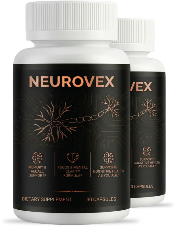 NeuroVex cognitive wellness capsule bottles